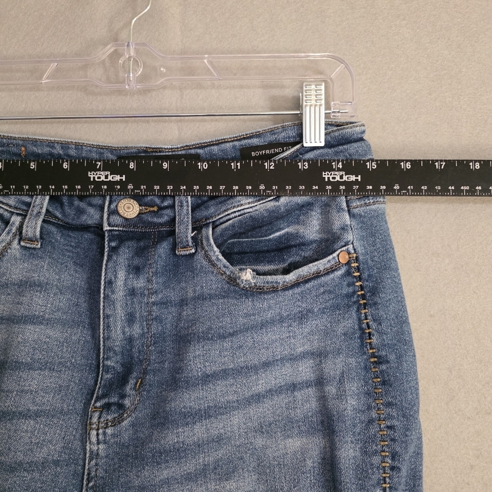 Judy Blue Howdy High Waist Boyfriend Fit Seam Stitch Jeans JB88108MD Size 9/29 - Picture 3 of 12